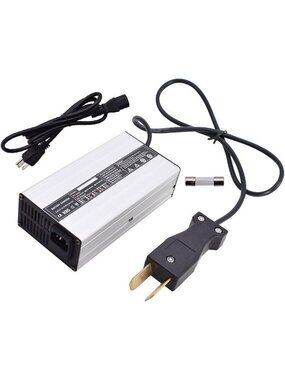 36V 5A Golf Cart Battery Charger - Compatible with Yamaha, Club Car, EZGO TXT